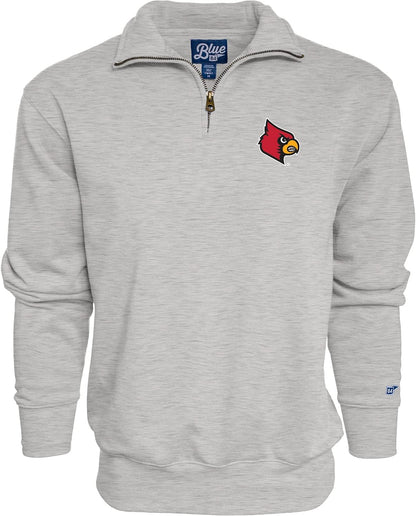 Blue 84 NCAA mens Quarter Zip Sweatshirt Icon