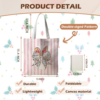 Striped series canvas bags