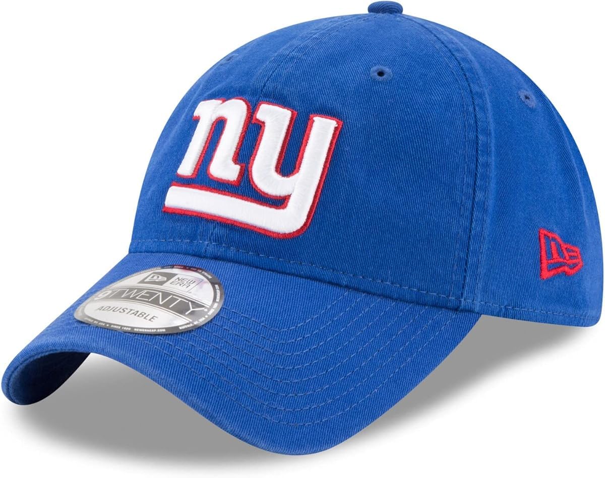 New Era NFL Core Classic 9TWENTY Team Color Adjustable Hat Cap