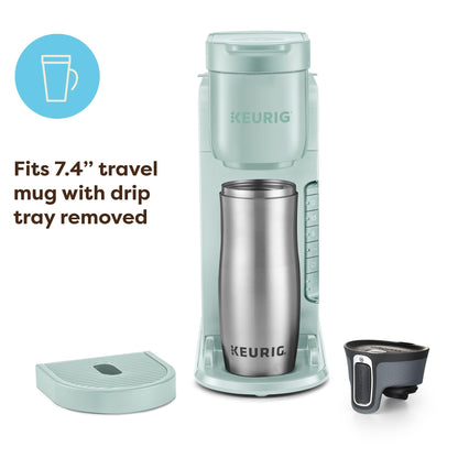 Keurig K-Express Single Serve K-Cup Pod Coffee Maker, 3 Brew Sizes, Strong Button Feature, 42oz Removable Reservoir, Island Berry