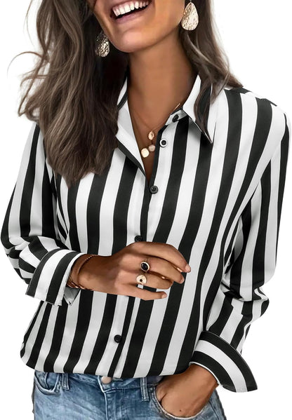 siliteelon Striped Shirt