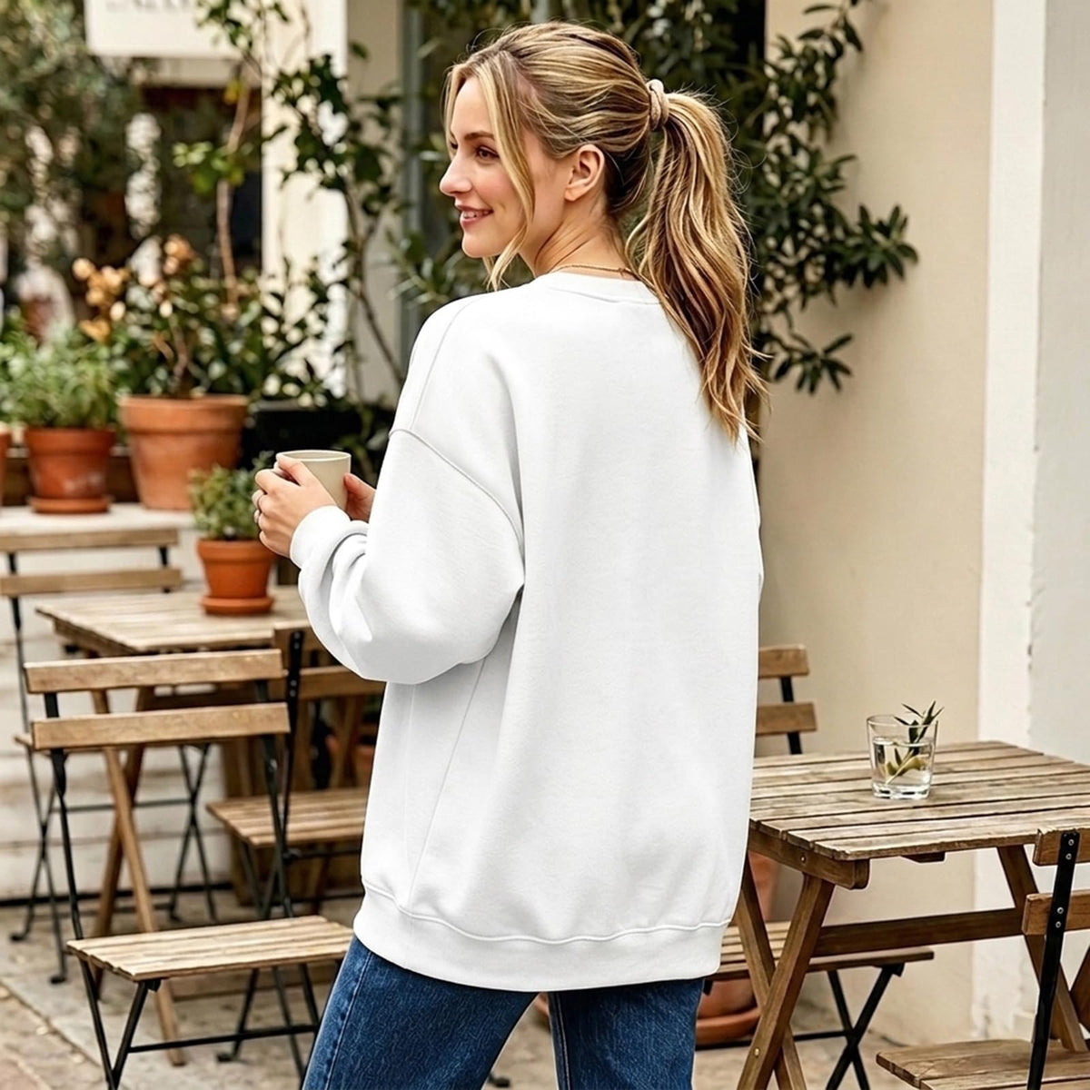 BeWithYou Christian Sweatshirts for Women -God is Good