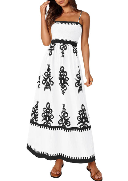PRETTYGARDEN Women's Summer Boho Maxi Dress