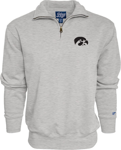 Blue 84 NCAA mens Quarter Zip Sweatshirt Icon