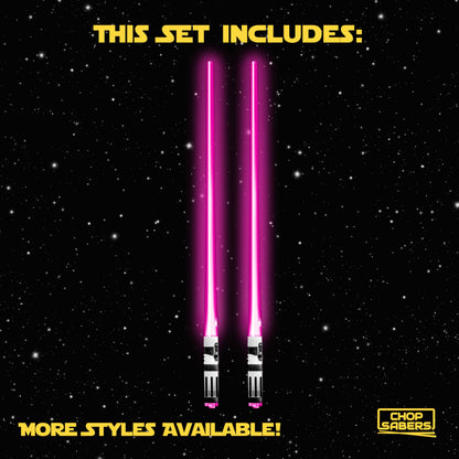 ChopSabers Lightsaber Led Light Up Chopsticks (1 Pair, Blue)