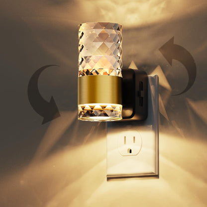 L LOHAS LED Night Light, Modern Night Lights Plug into Wall | 2 Pack