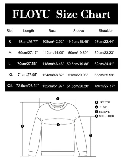 FLOYU Women Sunday Funday Sweatshirt Cute Football Graphic Pullover Game Day Weekend Tops Casual Football Season Shirt