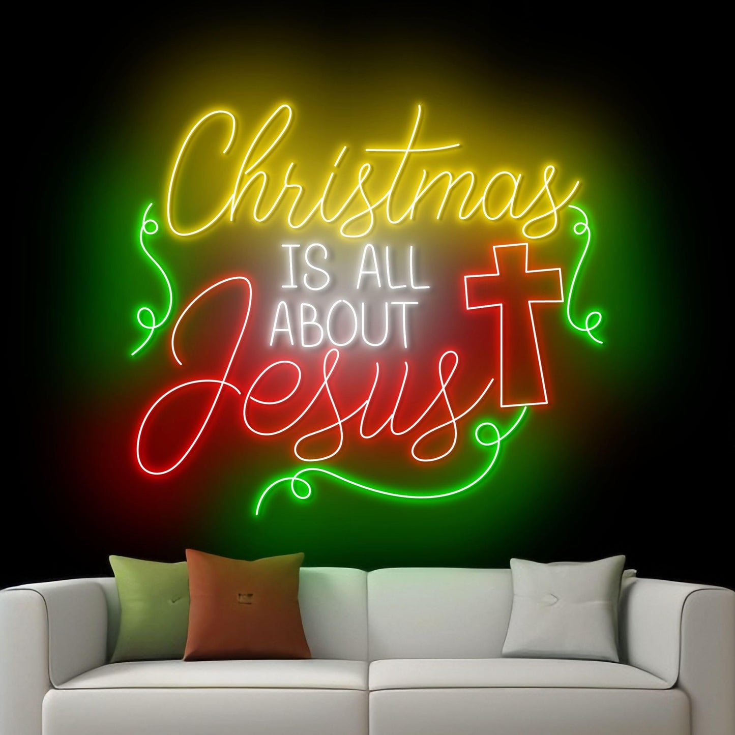Custom Merry Christmas Tree Neon Sign Led Sign LED Lights (Merry Christmas)