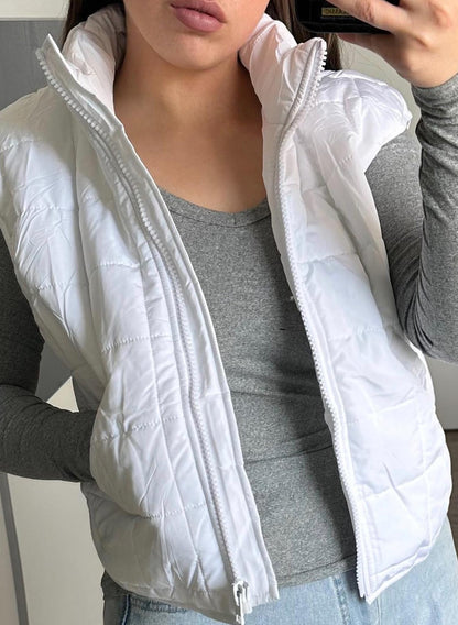 Zeagoo Womens Puffer Vest Ladies Sleeveless Zip Up Outerwear
