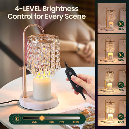 Candle Warmer Lamp with Timer & Dimmer