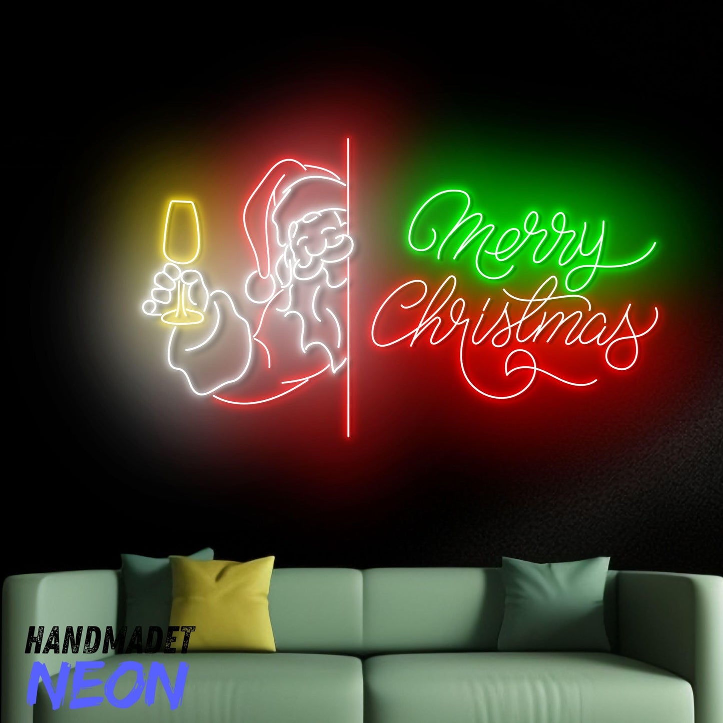 Custom Merry Christmas Tree Neon Sign Led Sign LED Lights (Merry Christmas)