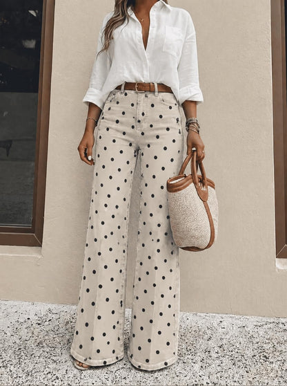 Women's High Waisted Wide Leg Jeans