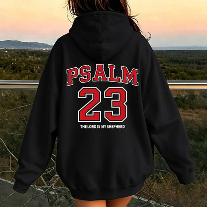 Christian Hoodies for Women Psalm 23 Sweatshirt