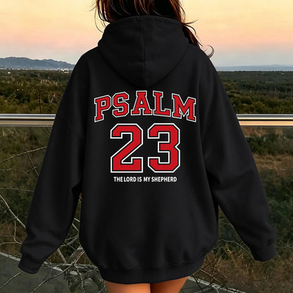 Christian Hoodies for Women Psalm 23 Sweatshirt
