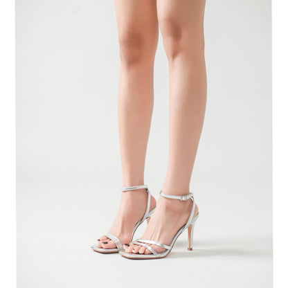 LULLASONG Strappy Ankle Strap High Heels