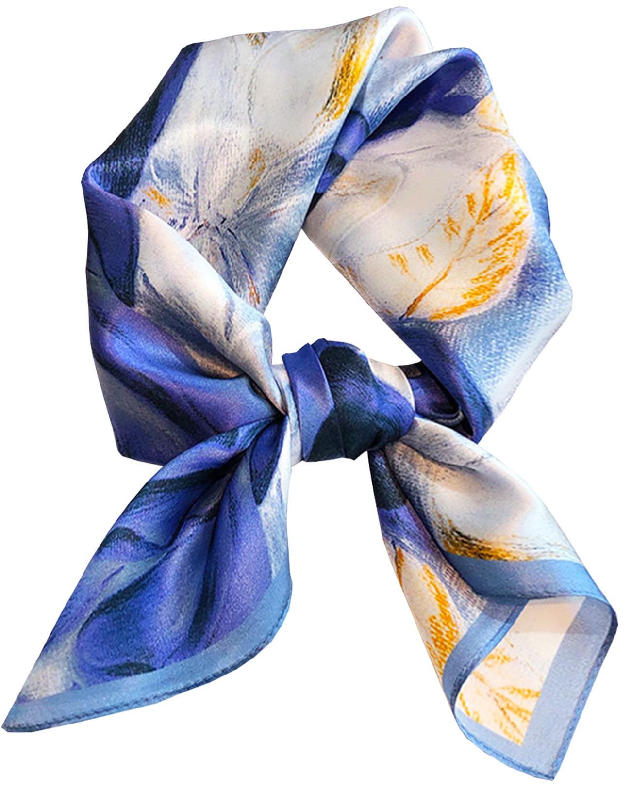 Satin Bandana Headscarf for Women Silky Hair Scarves for Fashion Lightweight