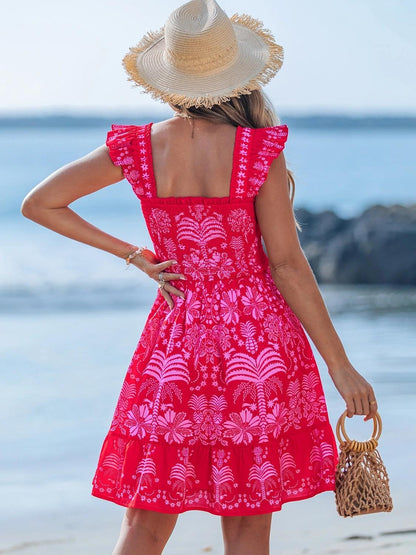 popvil Women Summer Mini Dress