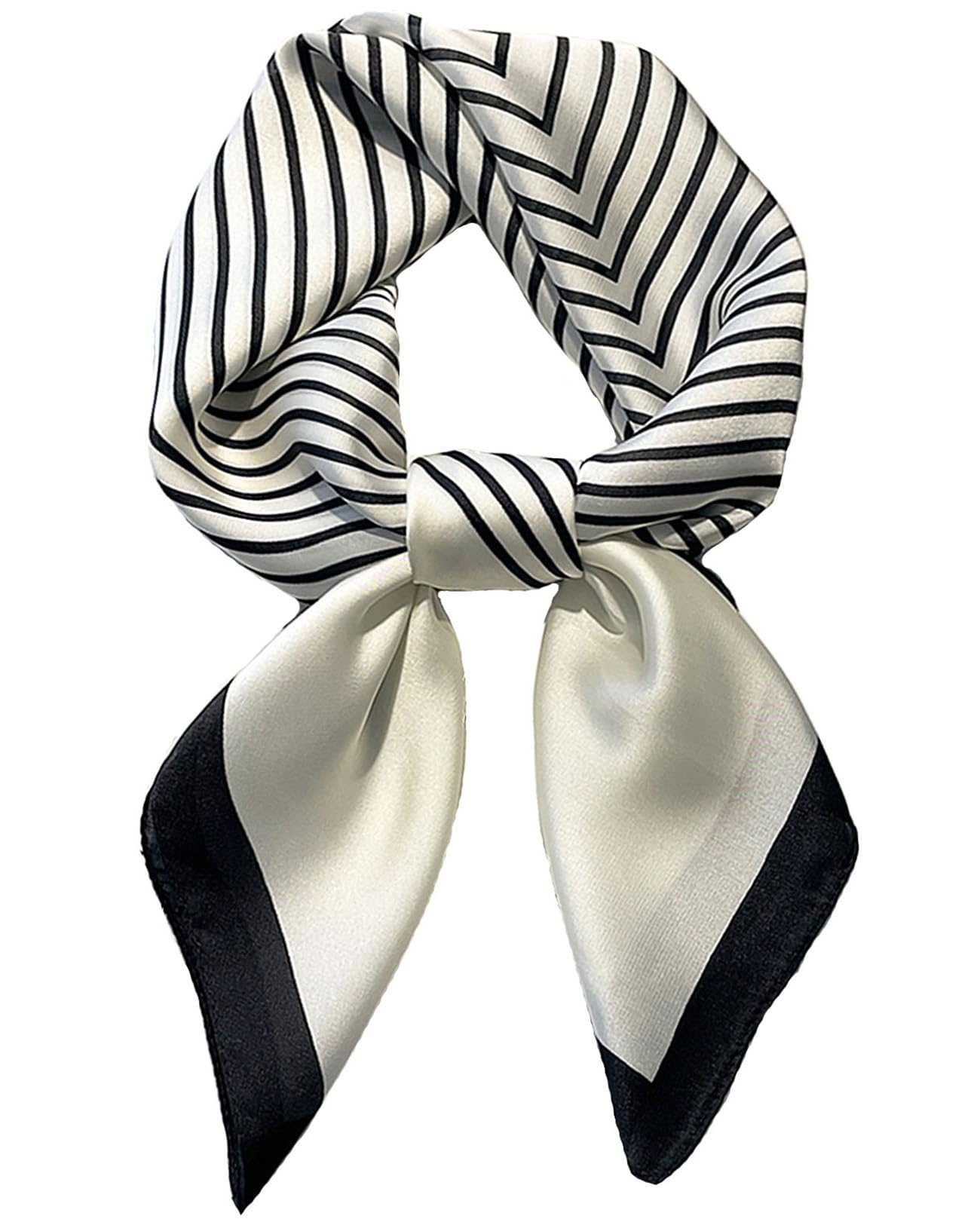 Satin Bandana Headscarf for Women Silky Hair Scarves for Fashion Lightweight