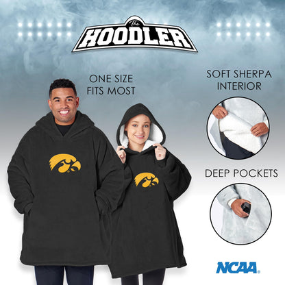 Northwest NCAA unisex-adult Hoodler Oversized Sherpa Pullover