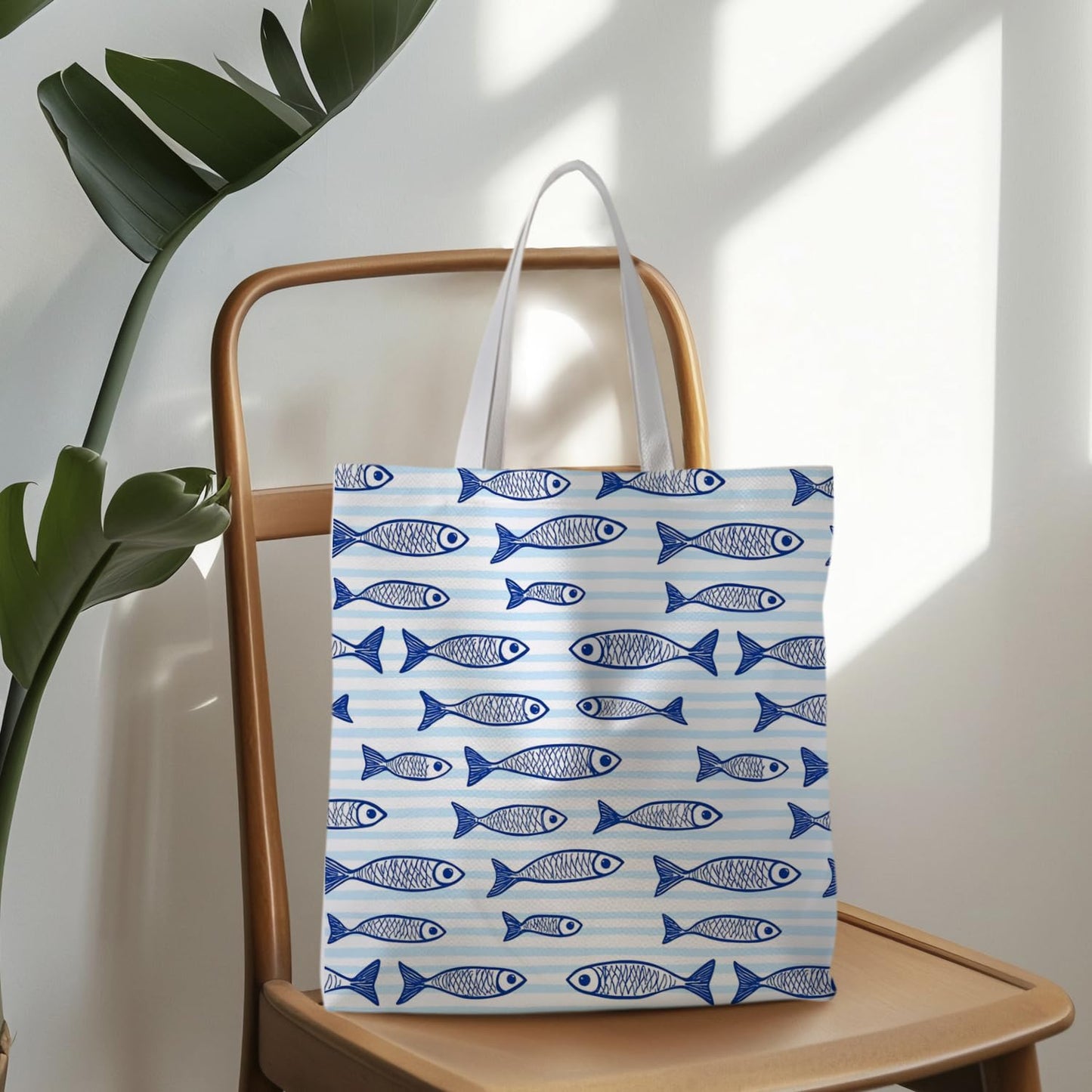 Canvas Summer Beach Tote