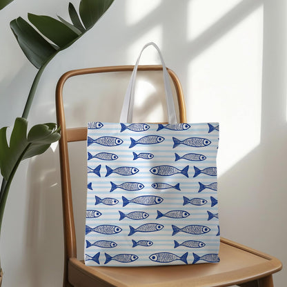 Canvas Summer Beach Tote