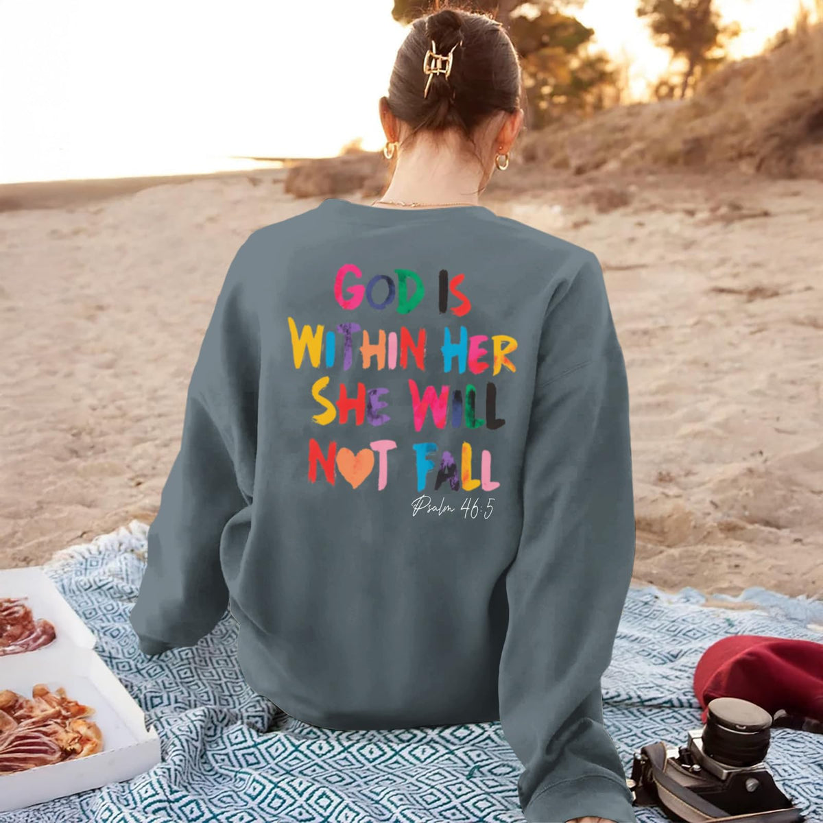 Sulayesh Christian God Is Within Her Sweatshirts