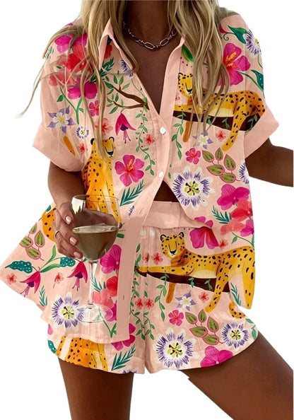 Women's Graffiti Graphic 2 Piece Outfits