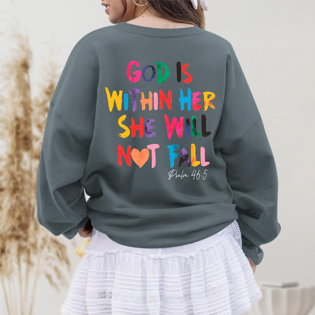 Sulayesh Christian God Is Within Her Sweatshirts