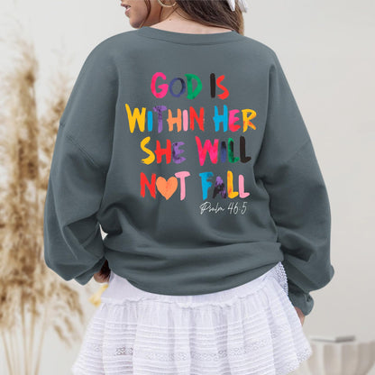 Sulayesh Christian God Is Within Her Sweatshirts