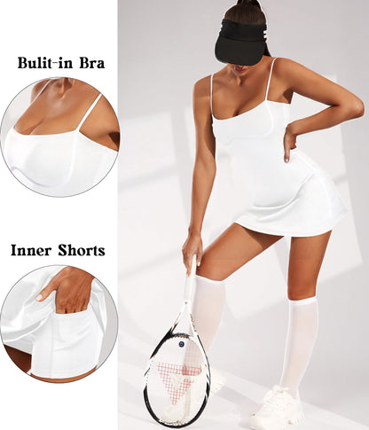 Womens Workout Tennis Dress