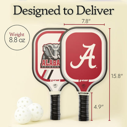 Officially Licensed College Pickleball Racquet