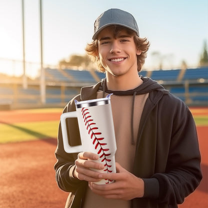 40oz Baseball Tumbler Gifts Stuff for Men Women Gift for Coach Mom