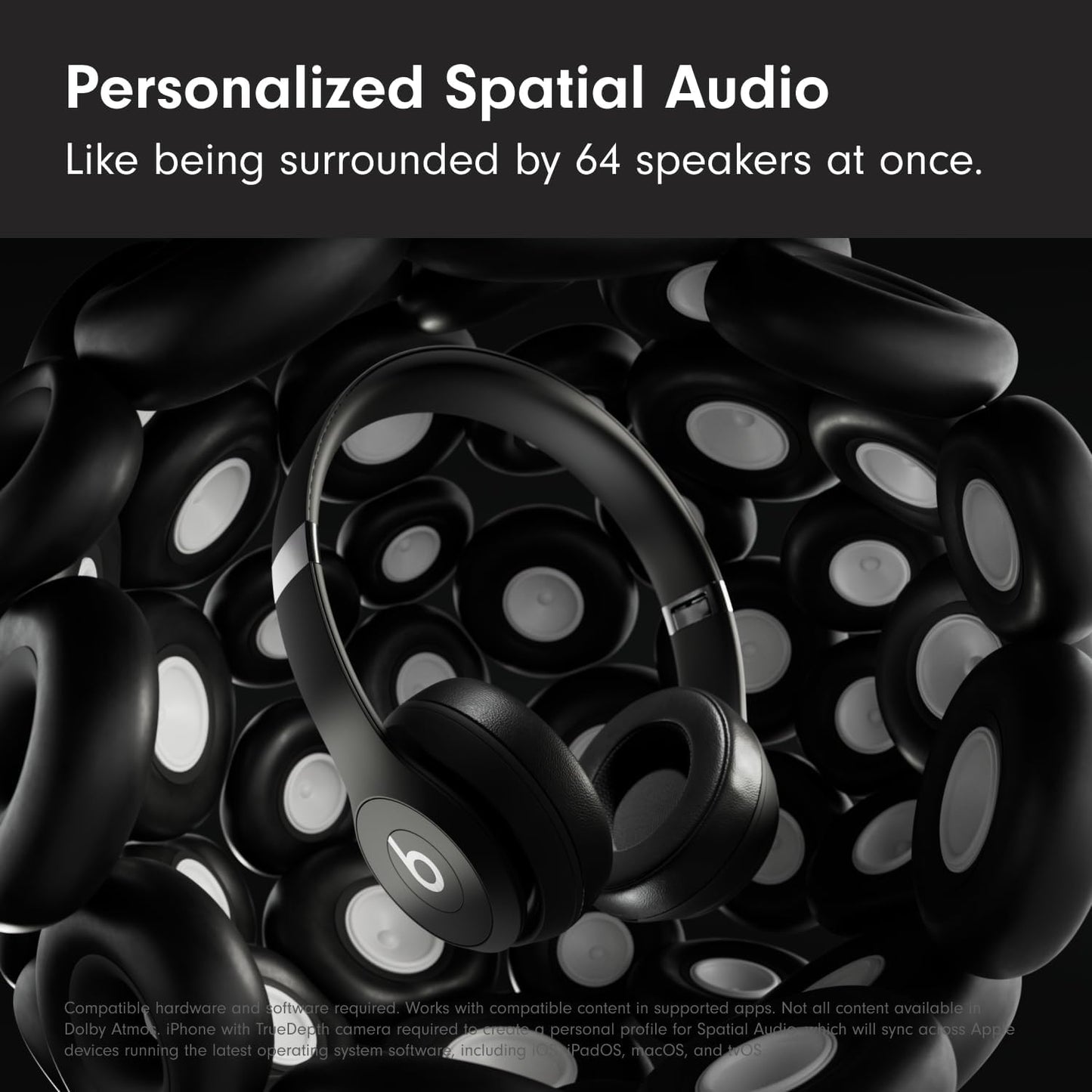 Beats Solo 4 - Wireless On-Ear Bluetooth Headphones, Up to 50-Hour Battery Life, Ultra-Lightweight Comfort, Powerful and Balanced Sound, Apple & Android Compatible - Amazon Exclusive Metallic Pink