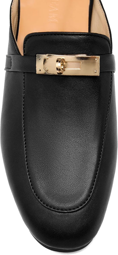Almond Toe Slip-On Flats