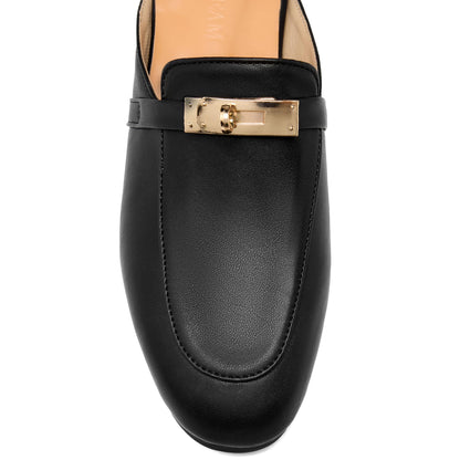 Almond Toe Slip-On Flats