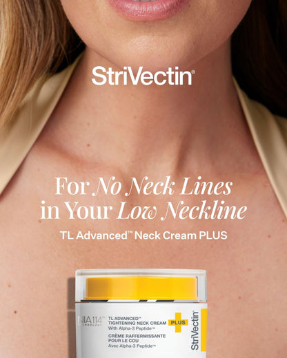 StriVectin Tighten and Lift Advanced Neck Cream PLUS with Alpha-3 Peptides for Neck and Décolleté, Smoothing Look of Wrinkles and Fine Lines, Improves Crepey Skin and Vertical Lines