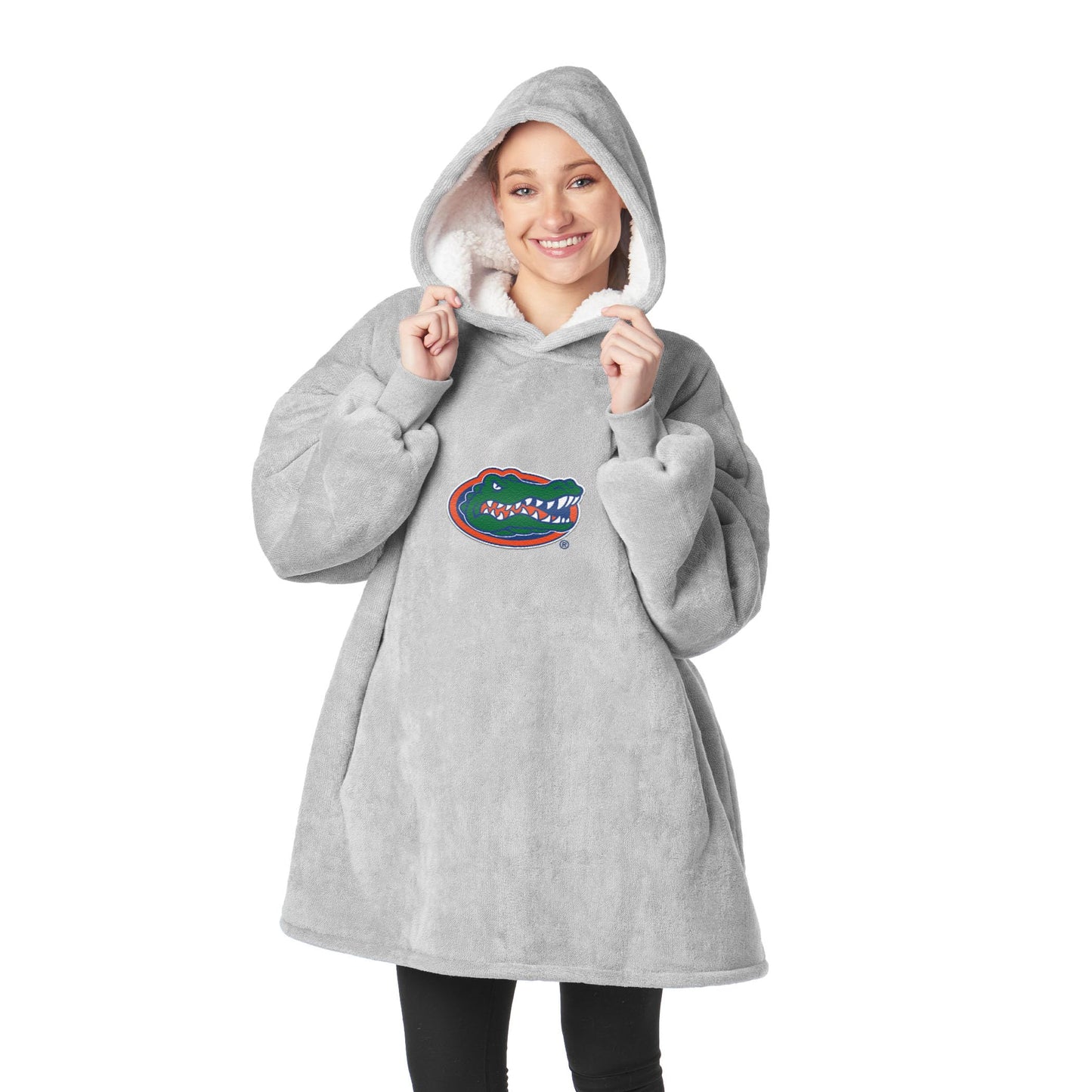 Northwest NCAA unisex-adult Hoodler Oversized Sherpa Pullover