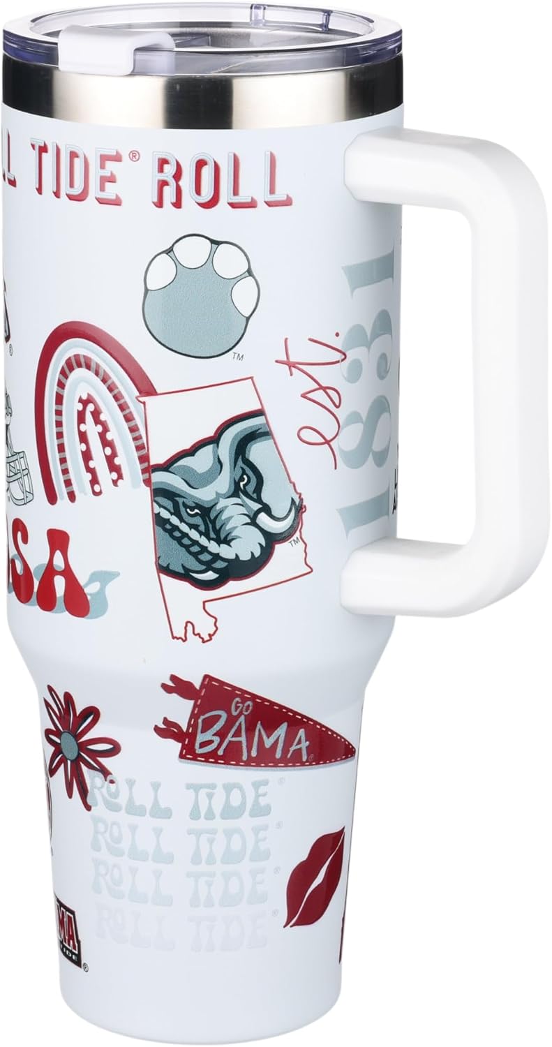The Memory Company Officially Licensed NCAA - Texas A&M University 40oz Team Spirit Game Day Tumbler