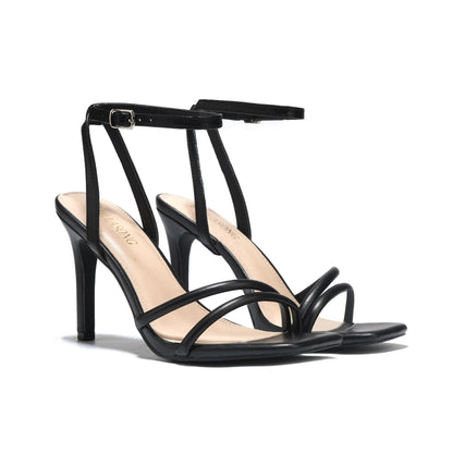 LULLASONG Strappy Ankle Strap High Heels