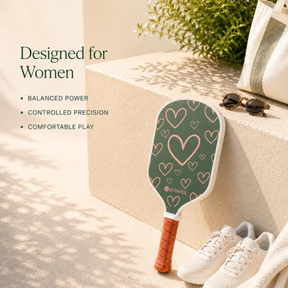 Cute Pickleball Paddles for Women | Girly & Aesthetic Designs