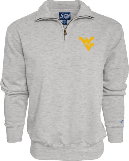 Blue 84 NCAA mens Quarter Zip Sweatshirt Icon