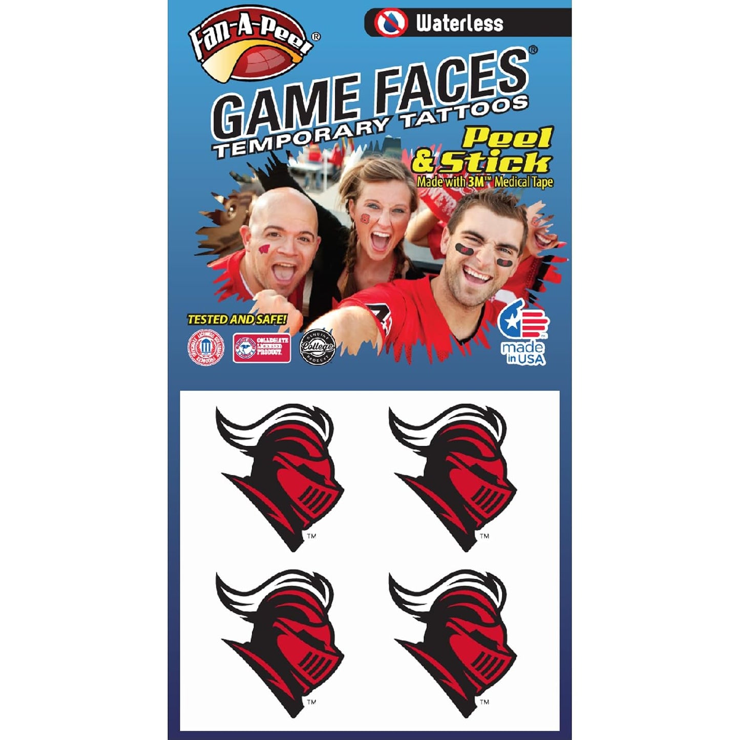 Alabama Waterless Temporary Tattoos - Hypoallergenic Peel and Stick Waterproof Temporary Tattoos - Officially Licensed