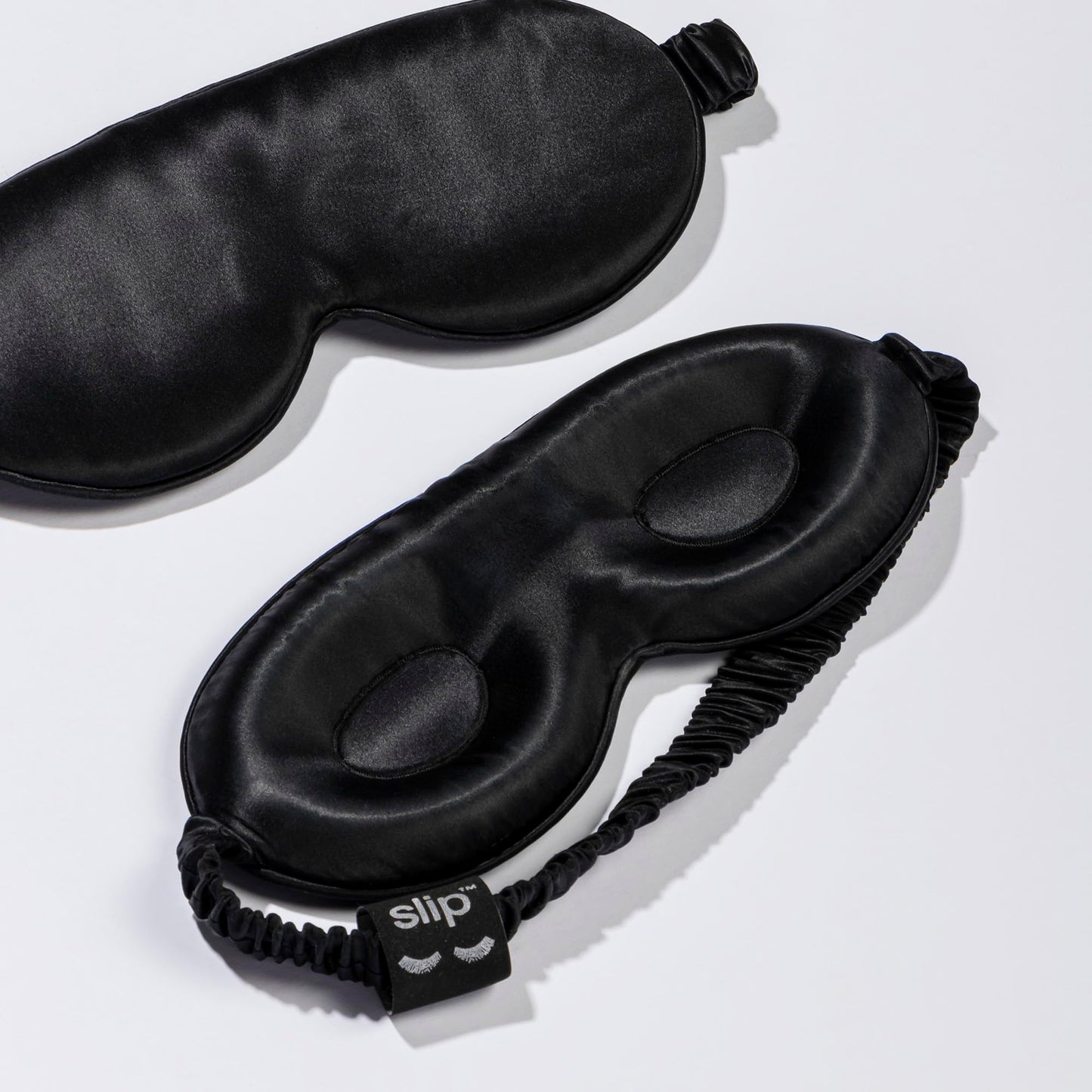 slip Pure Silk Contour Sleep Mask: Protect Your Delicate Lashes with Our Innovative, Lash-Friendly Design. Experience Uninterrupted Beauty Sleep with Slipsilk™ Comfort, 1 Contour Mask, Scarlet