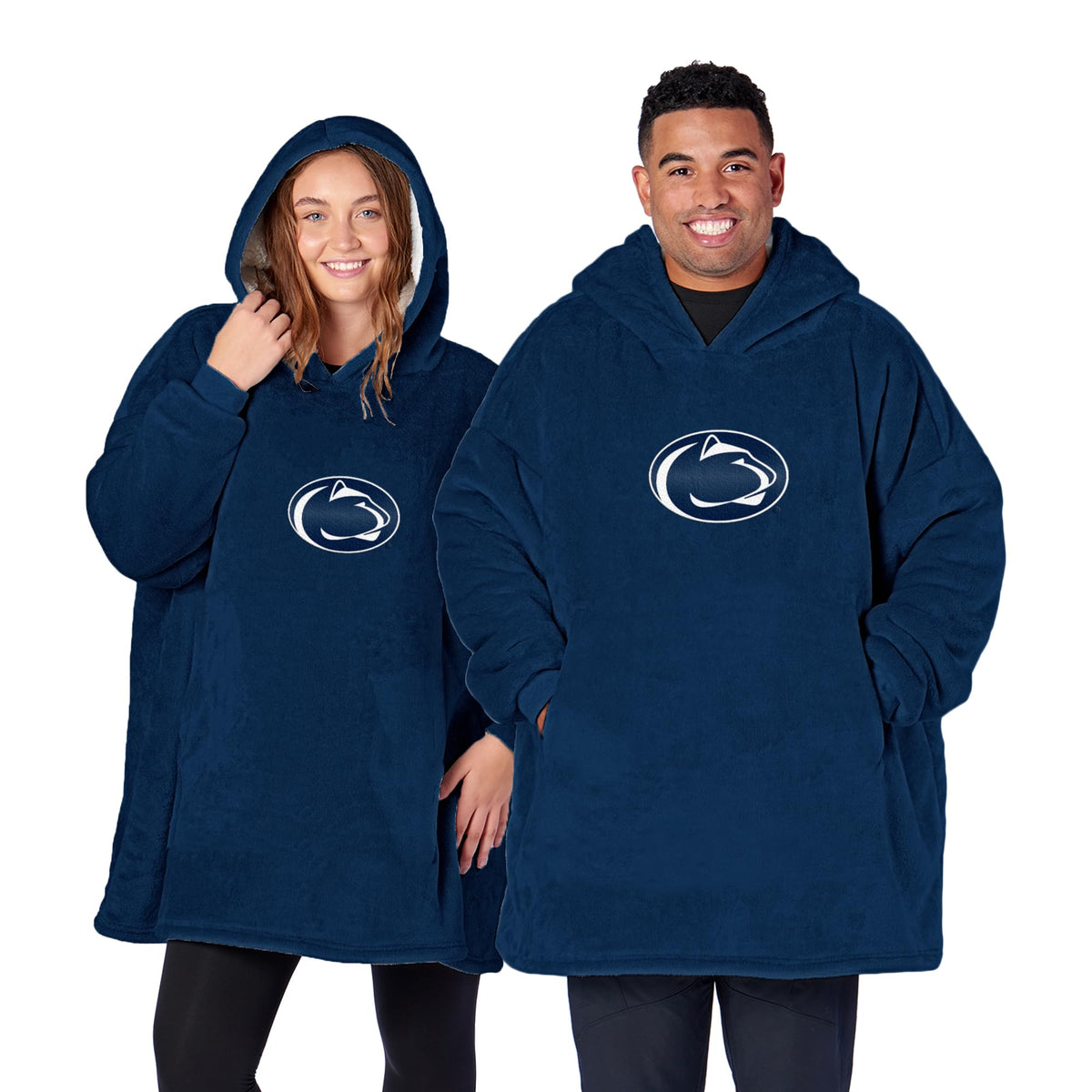 Northwest NCAA unisex-adult Hoodler Oversized Sherpa Pullover