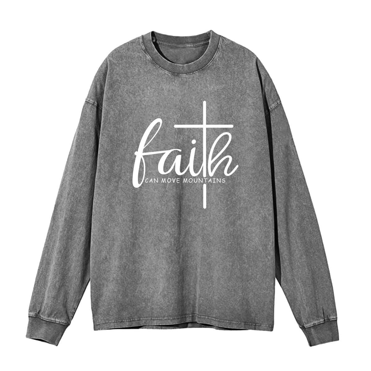 Christian Shirts for Women Faith Can Move Mountains