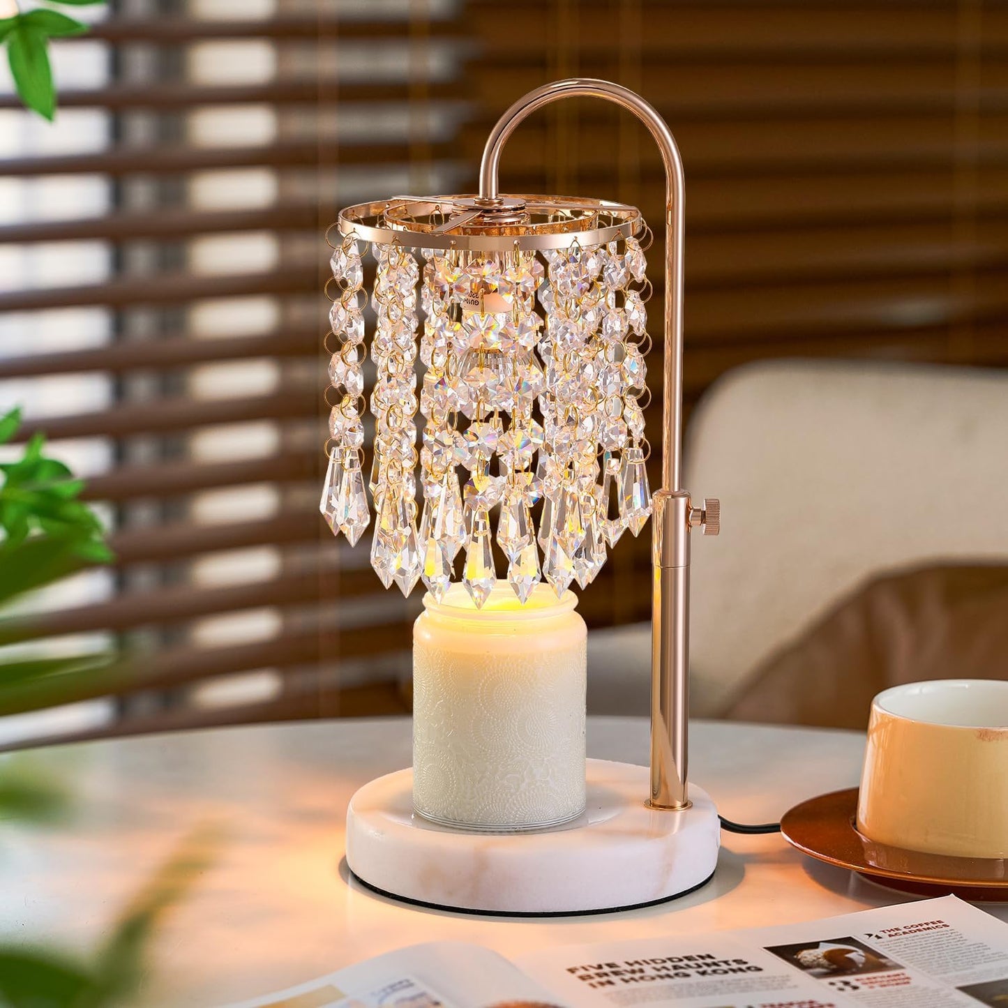 Candle Warmer Lamp with Timer & Dimmer
