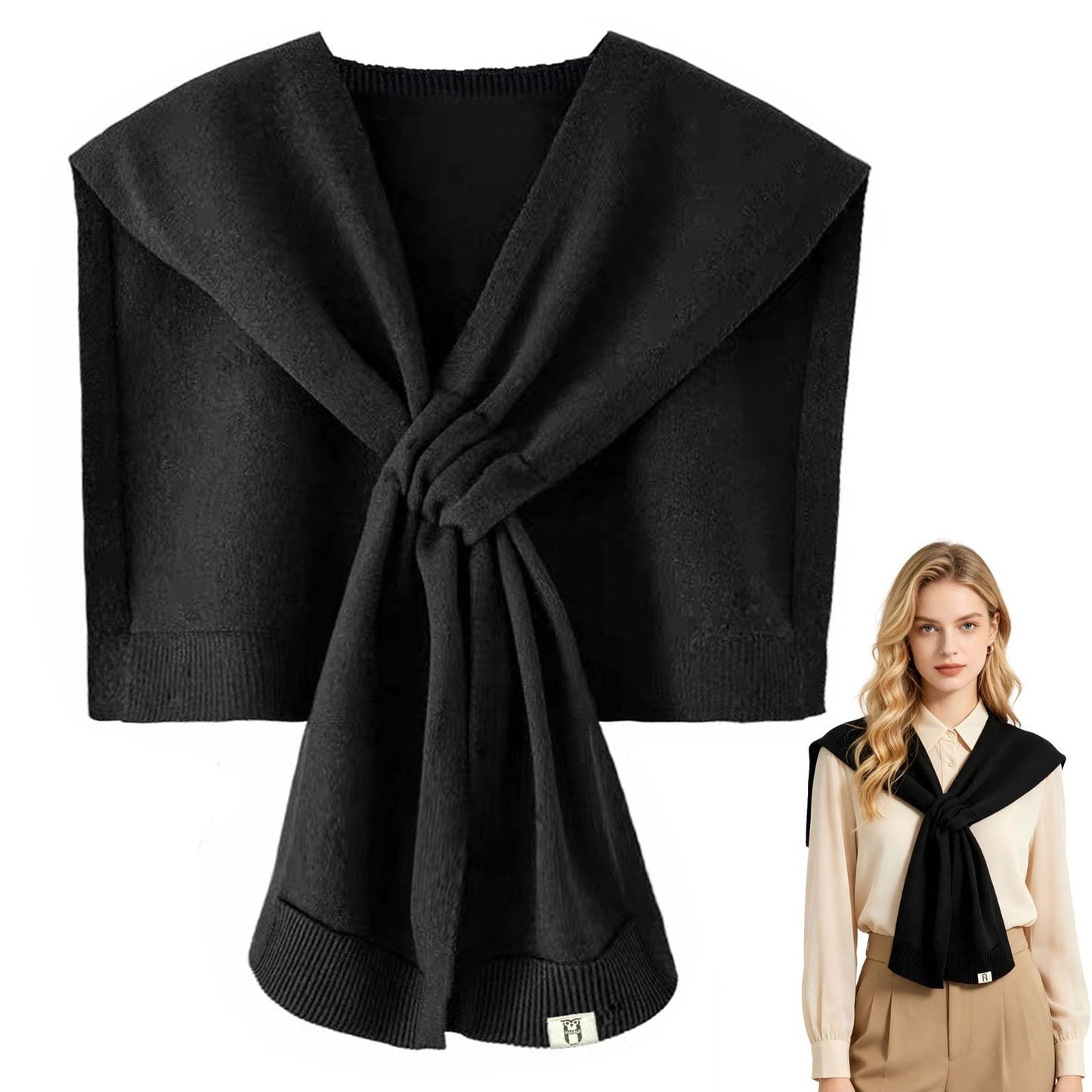huablo Women's Fashion Knitted Shawl
