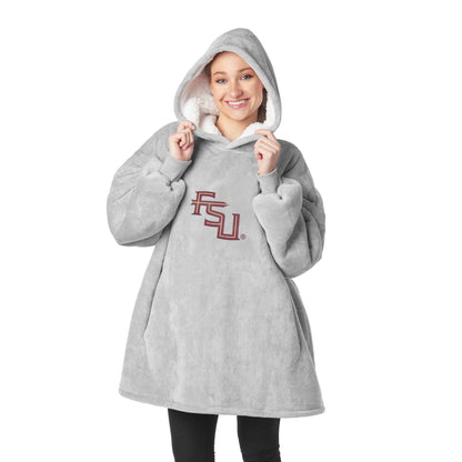 Northwest NCAA unisex-adult Hoodler Oversized Sherpa Pullover