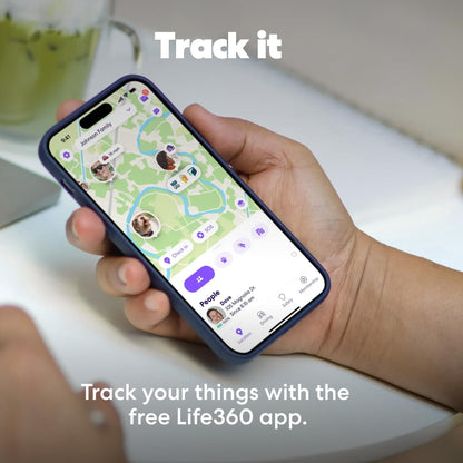 Life360 Tile - Bluetooth Tracker, Keys Finder and Item Locator for Keys, Bags and More. Phone Finder. Both iOS and Android Compatible. 1-Pack (Green Surf)