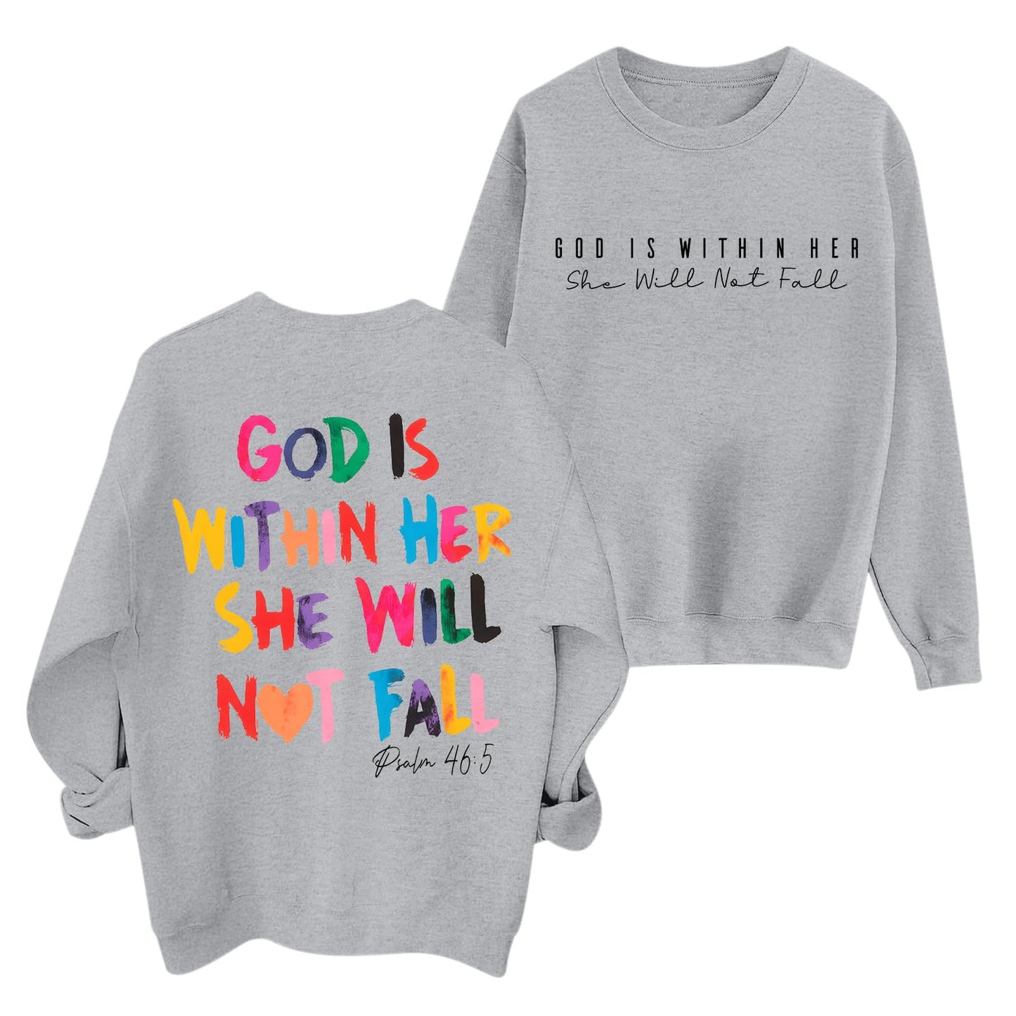Sulayesh Christian God Is Within Her Sweatshirts
